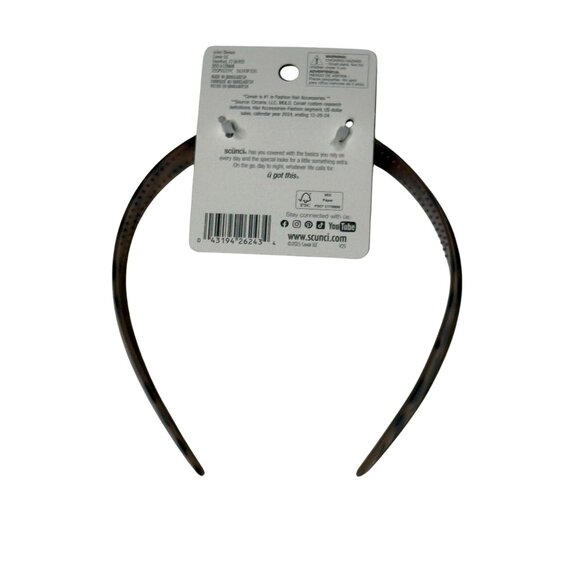 Scunci Leopard Print Tortoise Headband - Picture 2 of 3